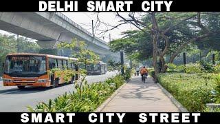 Delhi Smart City Street  Green Delhi  India  Debdut YouTube