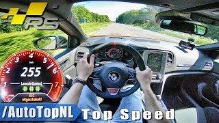 Renault Megane RS 2019  AUTOBAHN POV 255kmh TOP SPEED by AutoTopNL