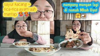 Mukbang rica rica buatan mbah uyut  edisi numpang managan lagi