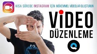 Instagram için En İyi Video Düzenleme Uygulaması  Quik Tutorial