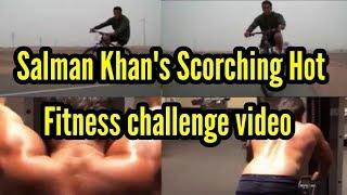 Salman Khan Latest workout video For Bharat - & Accept #HumfittohIndiafit challenge