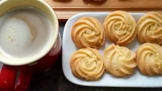 Super Crunchy & Flaky German Butter Cookies  Yummy