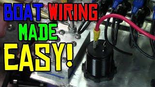 DIY How to Make a Ground Bus Bar to Organize Your Boat Wiring