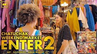 Chatuchak Weekend Market  around ENTER2 Best visited Market in BANGKOK