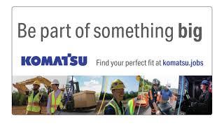 Seize an exciting new career opportunity at Komatsu - Reno NV