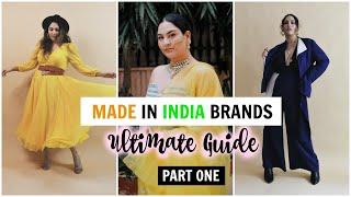 Made In India BRANDS Try-On Haul  ULTIMATE GUIDE  Part One