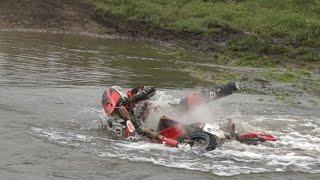 Rally Raid Portugal 2024  #FIM #W2RC  Best of Bikes & Quads  BIG ISSUES IN THE RIVER  @AP90Video