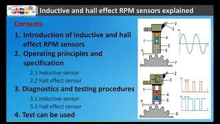 Inductive and Hall Effect RPM Sensors Explained