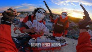 PARKOUR VS MONEY HEIST KOREA