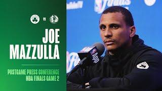 Joe Mazzulla Postgame Press Conference  NBA Finals Game 2 vs. Dallas Mavericks