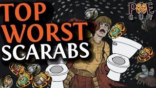 PoE 2024 - TOP WORST SCARABS  Scarabs that will see little to no play