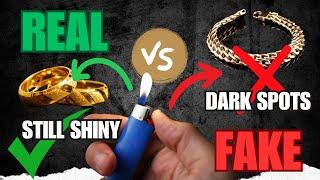 How to Test Gold With a Lighter Real vs Fake