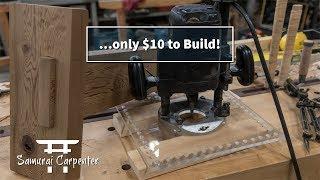 WOODWORKING JOINERY JIG MORTISE AND TENON JOINTS IN MINUTES