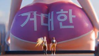 Giantess Buttcrush D.Va