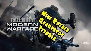 Warzone  Mini Royale  Quartetos  Vitória 