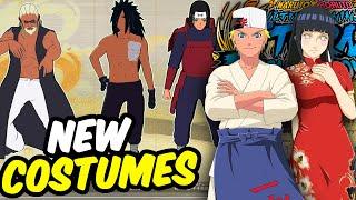 5 NEW COSTUMES UPDATE PATCH 1.4  Naruto Storm Connection