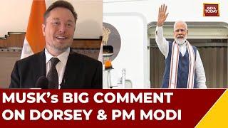 Tesla CEO Elon Musk Meets PM Modi In New York Says Im A Fan Of Narendra Modi  PM Modi In US