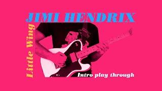 Jimi Hendrix Little Wing intro on guitar