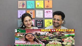 Pak Reacts  Vegetable  fruits  Grocery Rates in Pakistan  Indian Girl Exploring Pakistan