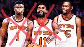 Knicks Trouble Nets $46M Cap Space Kyrie Interest 2019 NBA Free Agency