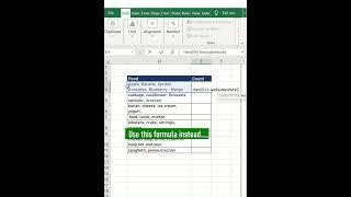 How to count comma-separated words in Excel  Heres a quick excel tip  @SMJTech2020