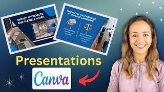 Create Stunning Presentations for FREE Canvas Features Tutorial