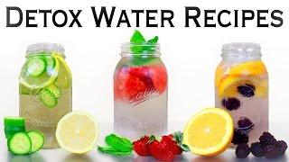  INSTANT BELLY FAT BURNERS 3 Detox Water Recipes for Weight Loss Energy & Anti-Aging 