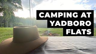 Camping at Yadboro Flats