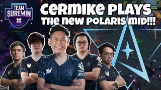 THE NEW MID NG POLARIS - Cer Mike try out with Polaris Esports