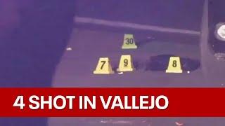 4 shot Vallejo police too busy to respond to fiery sideshow  KTVU