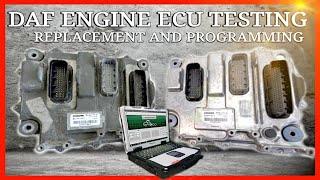 DAF TRUCK ENGINE ECU FAILED? TEST REPAIR AND REPLACE