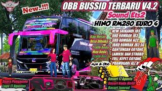 NEW UPDATE  OBB BUSSID V4.2 SOUND ETS2 HINO EURO 4  Grafik Hd Rombak Bus Jb5  Basuri Nada Viral