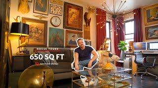 Ryan’s 650 Sq Ft Maximalist Brooklyn Apartment  House Tours