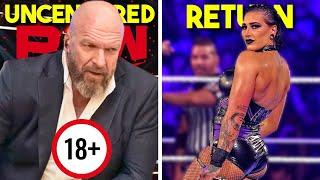 Triple H Confirms WWE 100% Uncensored...HHH Targeted...Return Leaked...Star injured...Wrestling News