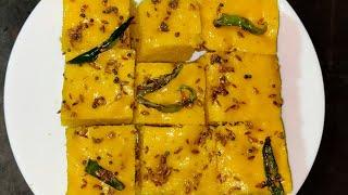 khaman  soft spongy besan khaman recipe