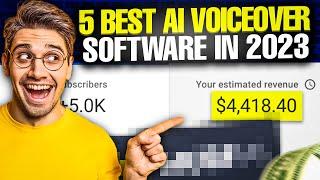 5 BEST AI Voiceover Software in 2023  Better Than Murf AI