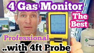 The Best 4 Gas Monitor Multigas Analyzer and Probe