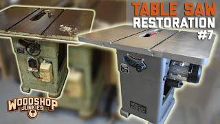 Bringing A Vintage Table Saw Back To Life