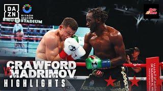 FOUR DIVISION CHAMP  Riyadh Season Card Terence Crawford vs. Israil Madrimov Fight Highlights