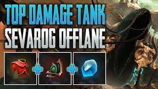 DOING TOP DAMAGE WITH A FULL TANK BUILD Sevarog Offlane Gameplay Predecessor