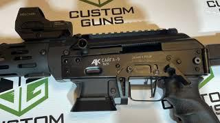 Новая кнопка сброса магазина для Сайги 9 от Custom Guns