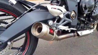 Street Triple 675 R with Competition Werkes Exhaust