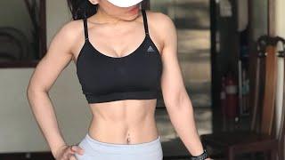 Aerobic Bài 12 Săn chắc Tay vai  eo bụng  Đốt Mỡ