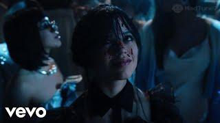 DUA LIPA - PHYSICAL  Wednesday Bloody Prom Dance Scene