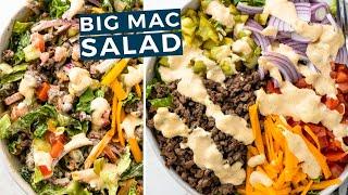 Big Mac Salad Low-carb Keto