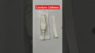 Condom Catheter  Condom catheter kaisa hota hai Male Condom catheter #condom #condomcatheter