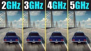 CPU Clock Speed Comparison 2GHz vs. 3GHz vs. 4GHz vs. 5GHz