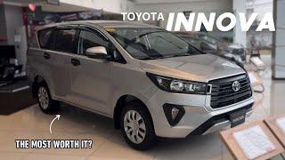 The BEST CHOICE for Family Cars?  2024 Toyota Innova XE  Walk-around Price Specs Review