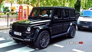 Mercedes-Benz BRABUS G-Class K8 in London BEAST Exhaust Sounds