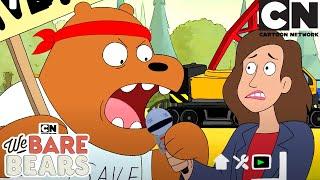 Save The Cave  We Bare Bears Mega Compilation  Cartoon Network  Cartoons for Kids